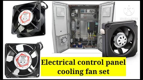 electrical panel cooling fan